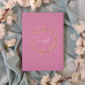 DARLING – Hand Embroidered A5 Journal