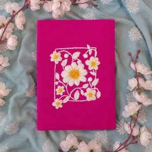 FLORET – Hand Embroidered A5 Journal