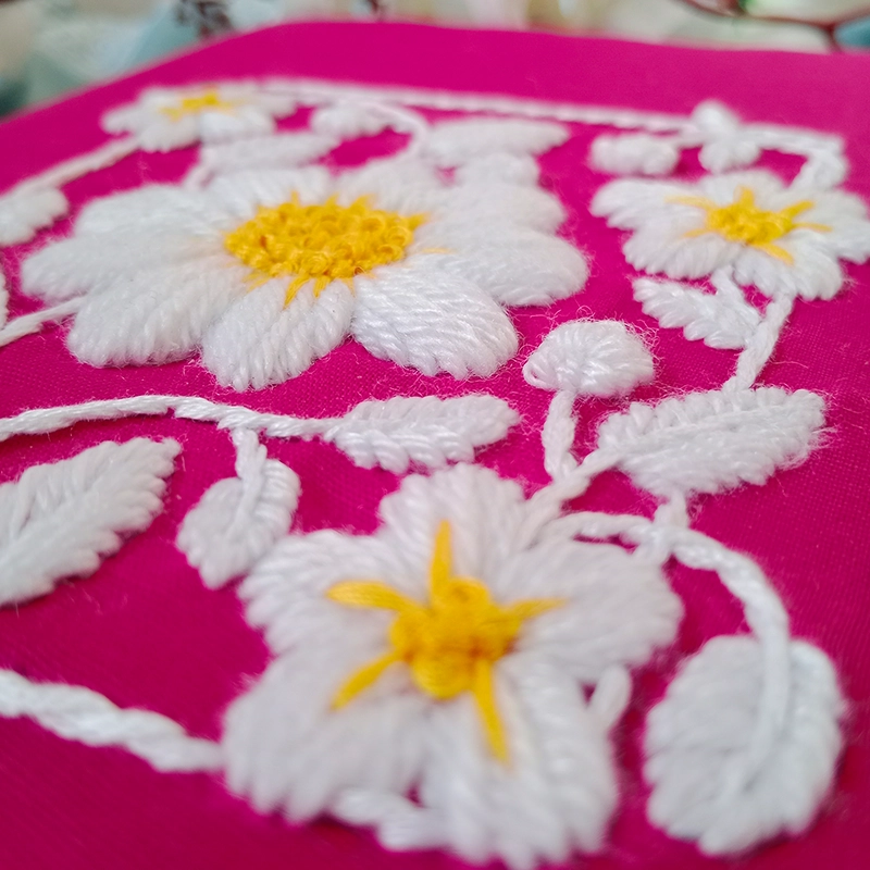 FLORET – Hand Embroidered A5 Journal