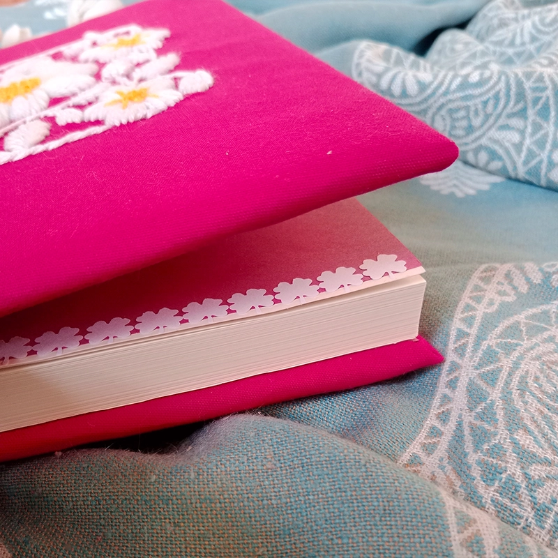 FLORET – Hand Embroidered A5 Journal