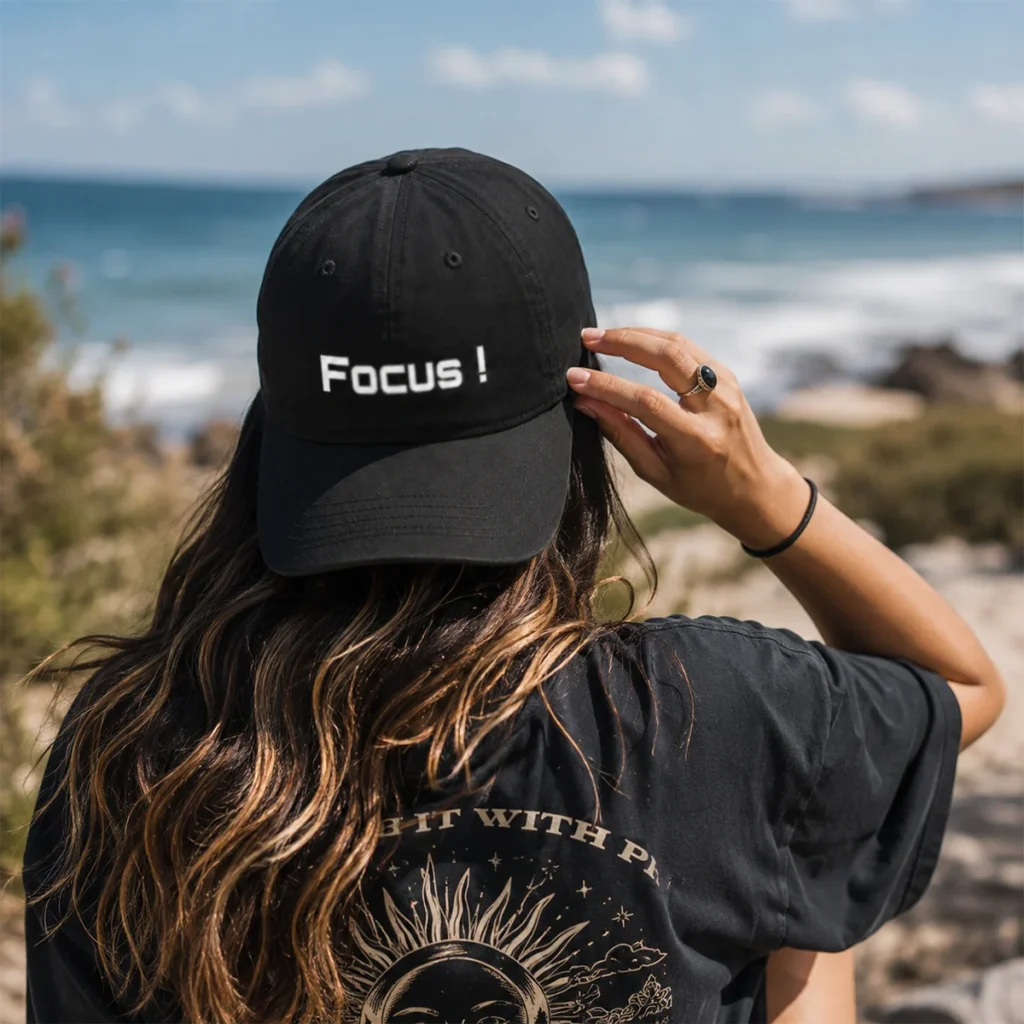 Focus ! Printed BaseBall Cap