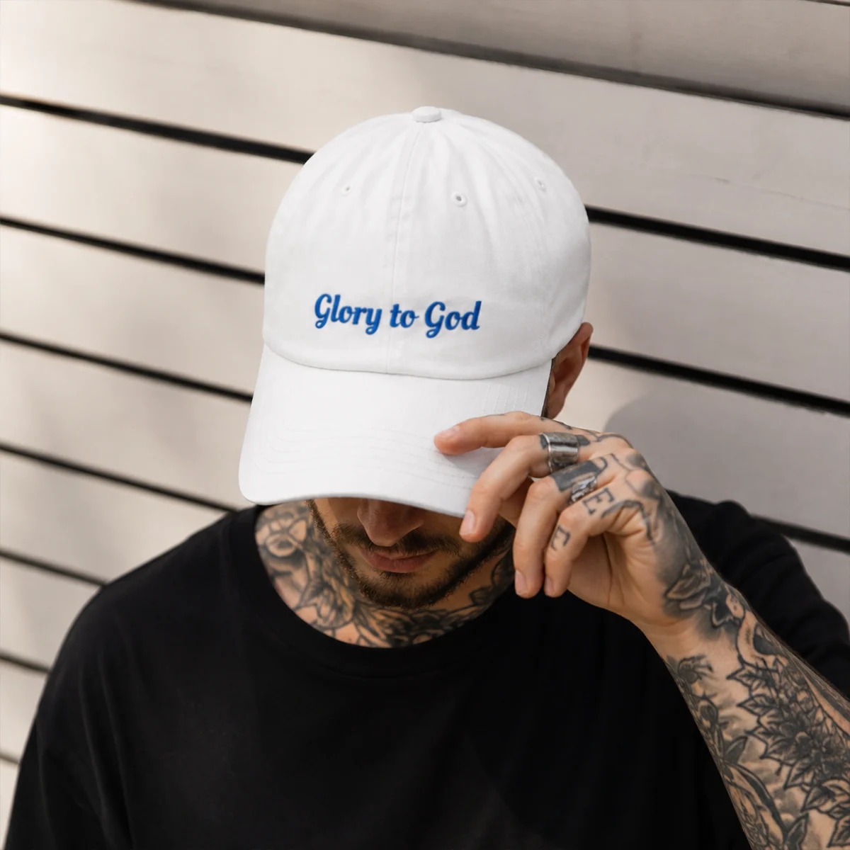 Glory To God Printed BaseBall Cap