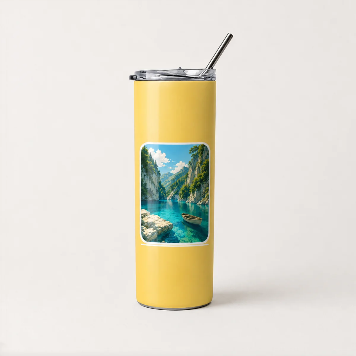 Golden Escape Printed Tumbler