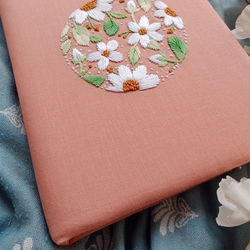 MOODS – Hand Embroidered A5 Journal