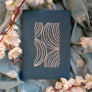 MOON MOON – Hand Embroidered A5 Journal