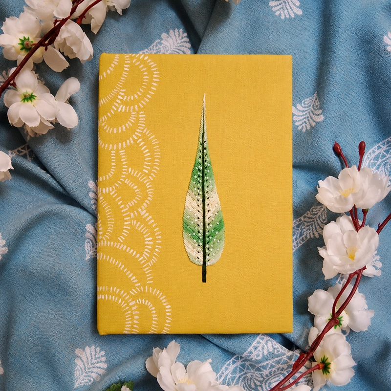 MUDITA – Hand Embroidered A5 Journal