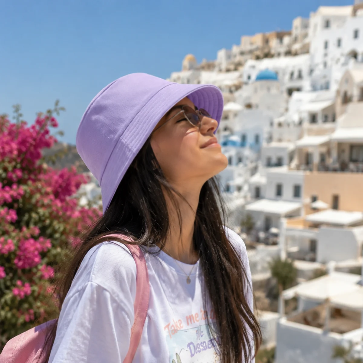 Plain Color Bucket Hat