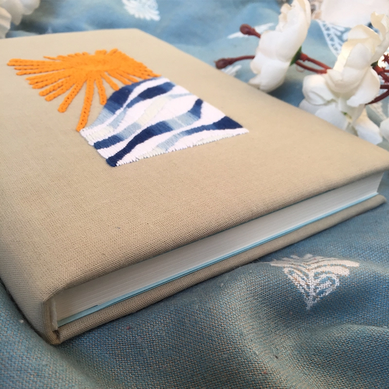 RISEUP – Hand Embroidered A5 Journal