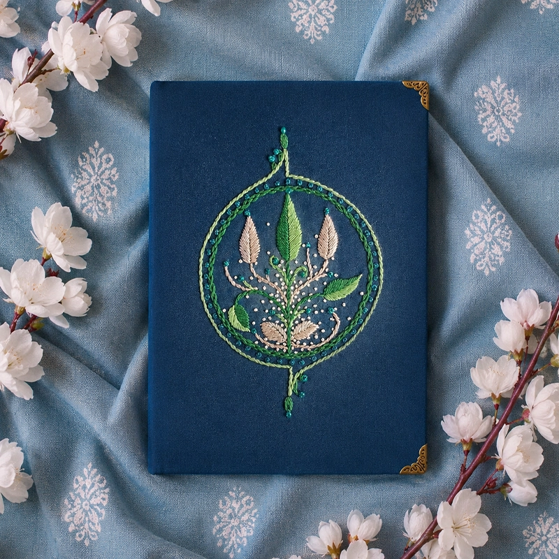 TARA – Hand Embroidered A5 Journal