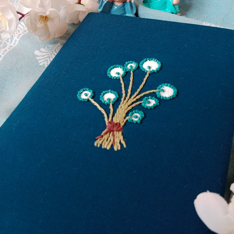 WONDER – Hand Embroidered A5 Journal