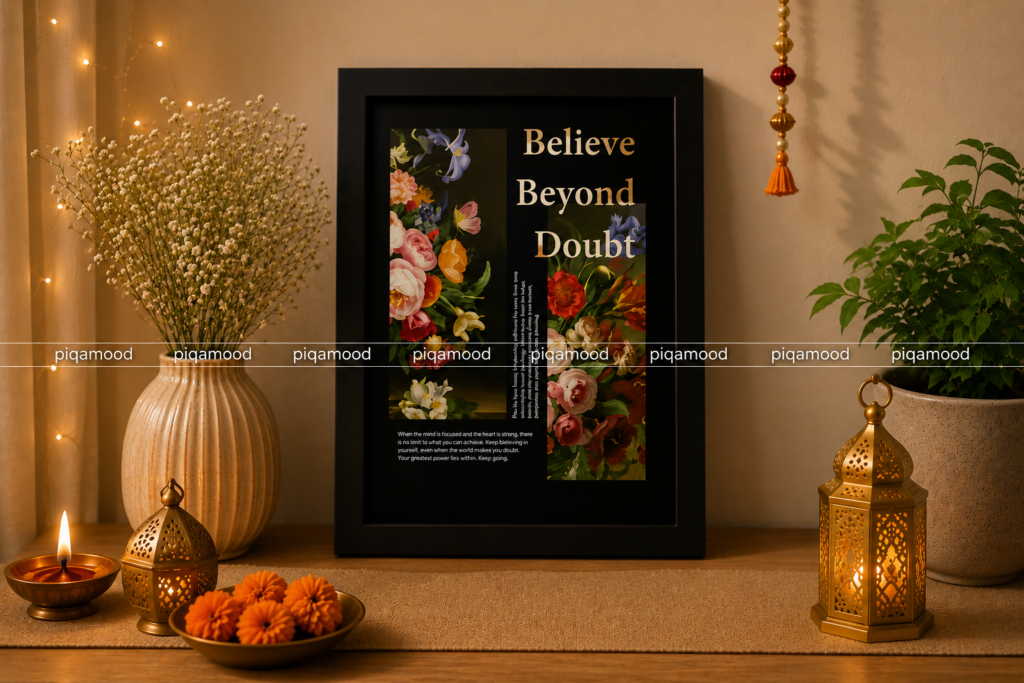 handmade diary and framed wall art custom Diwali gift ideas