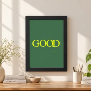 Good Mood Framed Poster