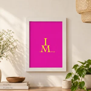 I Am Enough Framed Poster