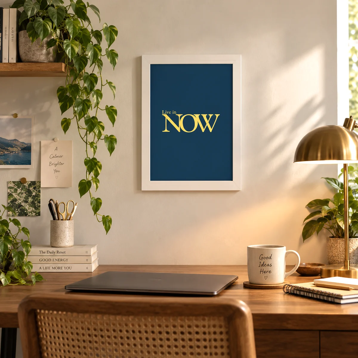 Live In Now Framed Poster - Image 2