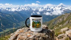 Pick a mood-Mountain mug