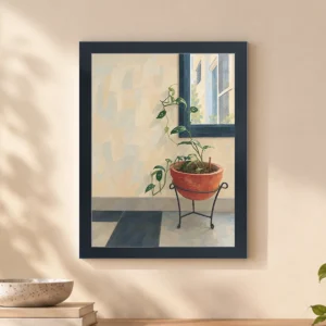 A Quiet Corner Framed poster