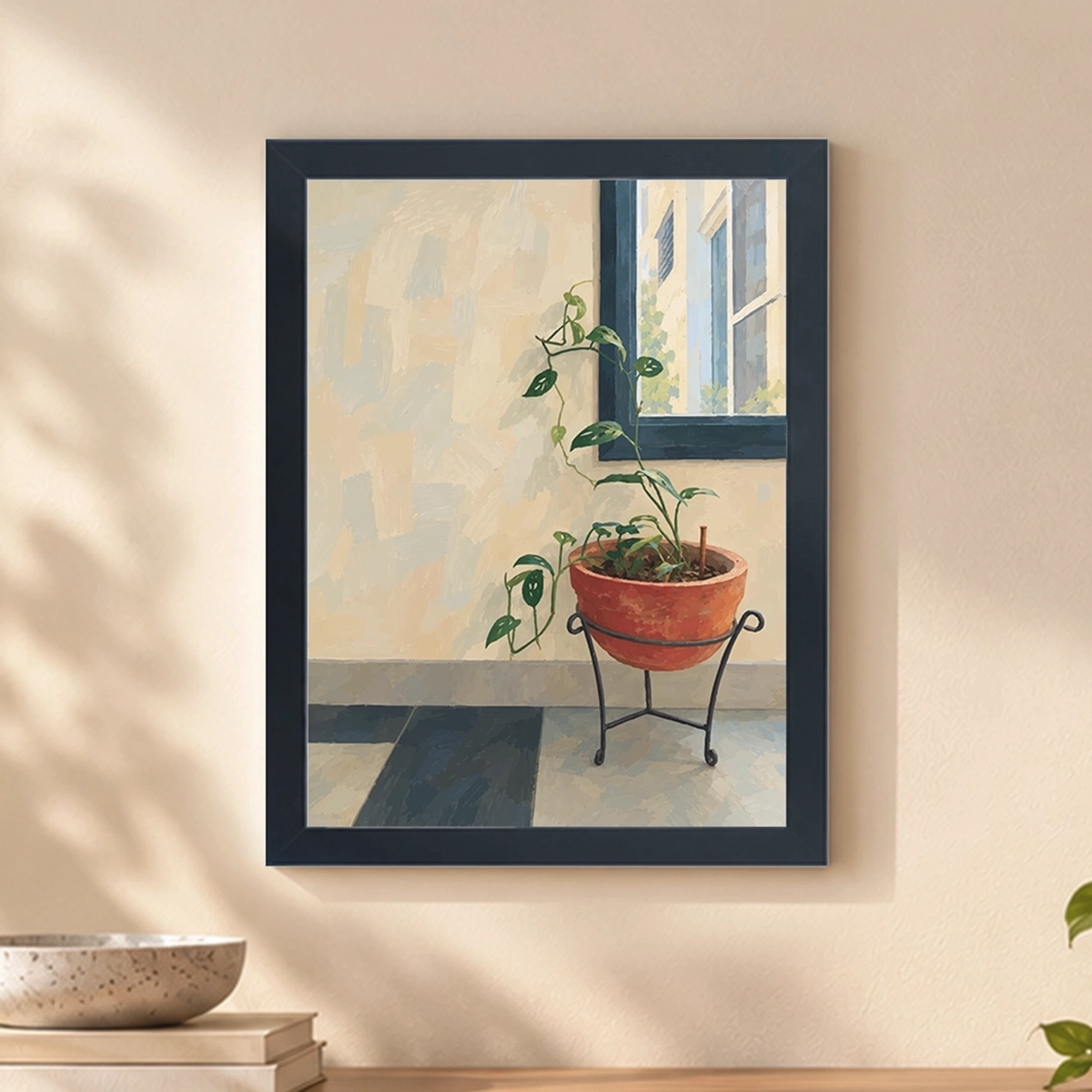 A Quiet Corner Framed poster