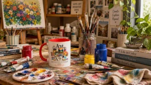 A calm corner blog_Art mug