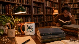 A calm corner blog_books mug