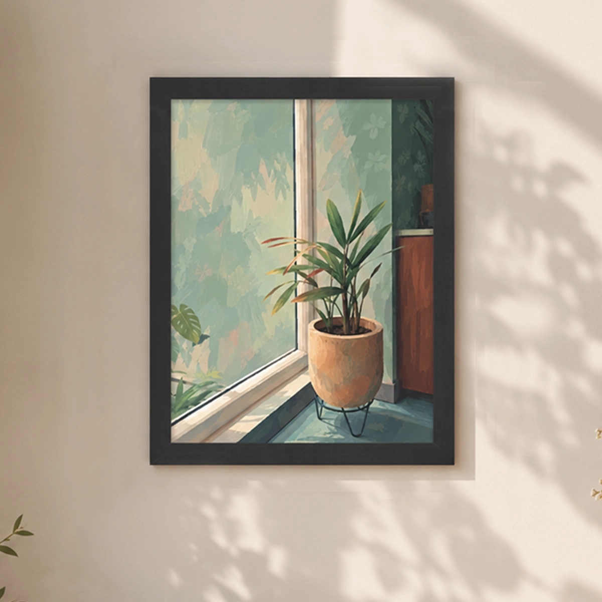 Living Corner Framed Poster_FR_039_WH_3