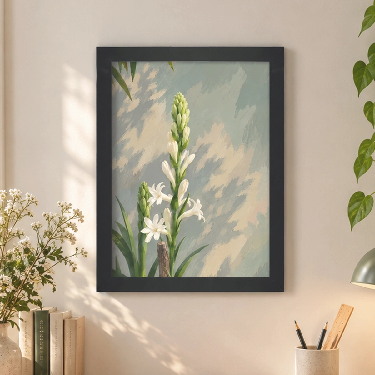 Scent of Tuberose Framed Poster_FR_033_WH_2