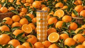 What Your Favorite Color_orange tumbler_piqamood